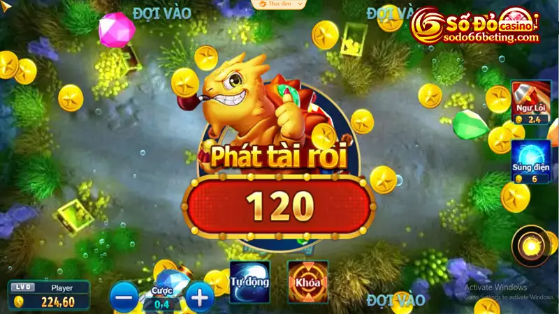 Thay đổi mức súng phù hợp