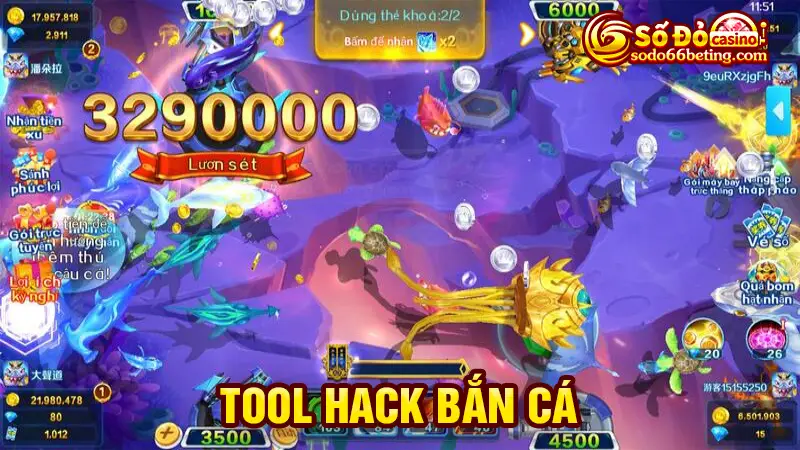 Tool hack bắn cá